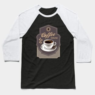 Vintage coffee cup Baseball T-Shirt